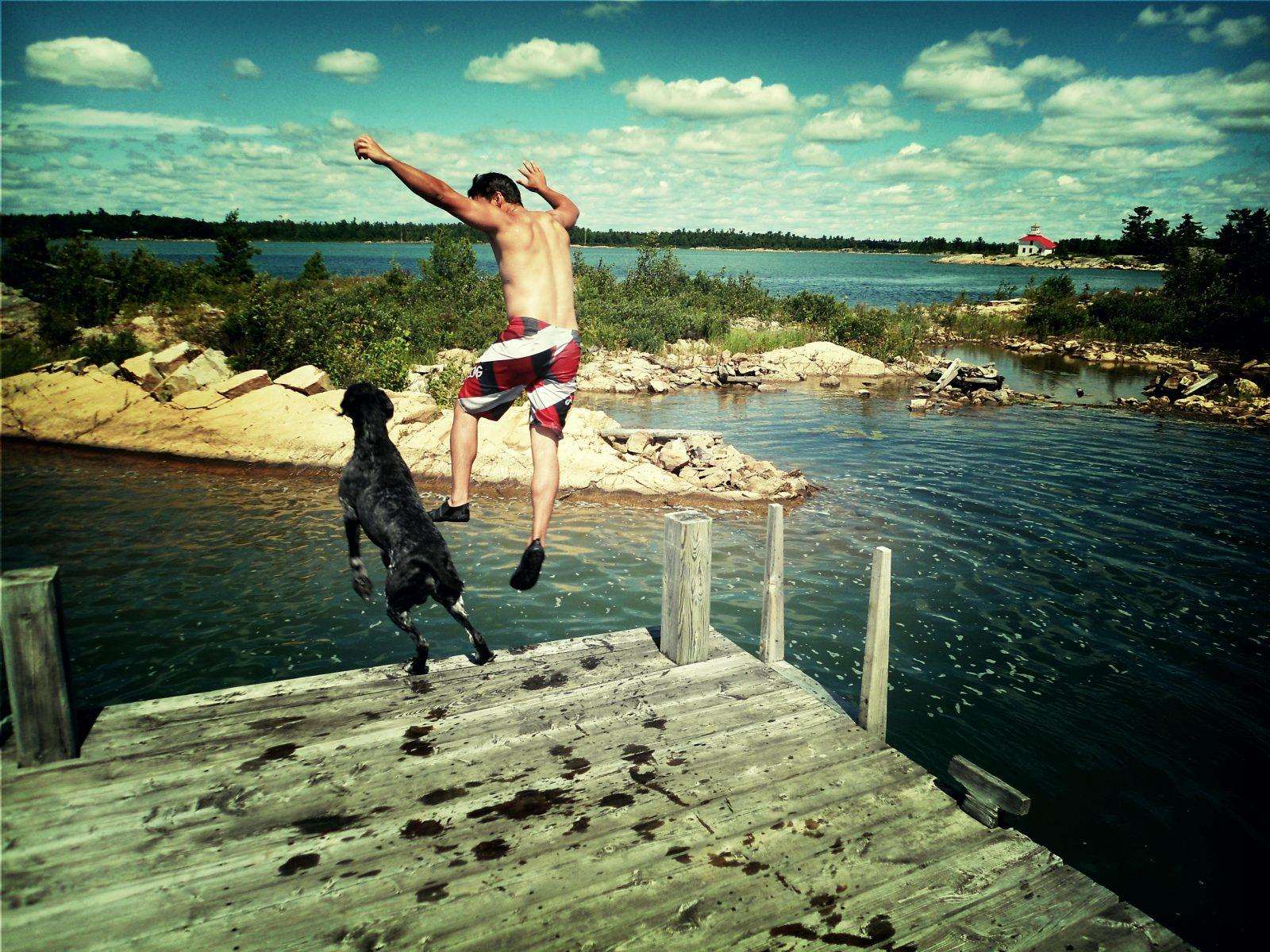 Dock jump