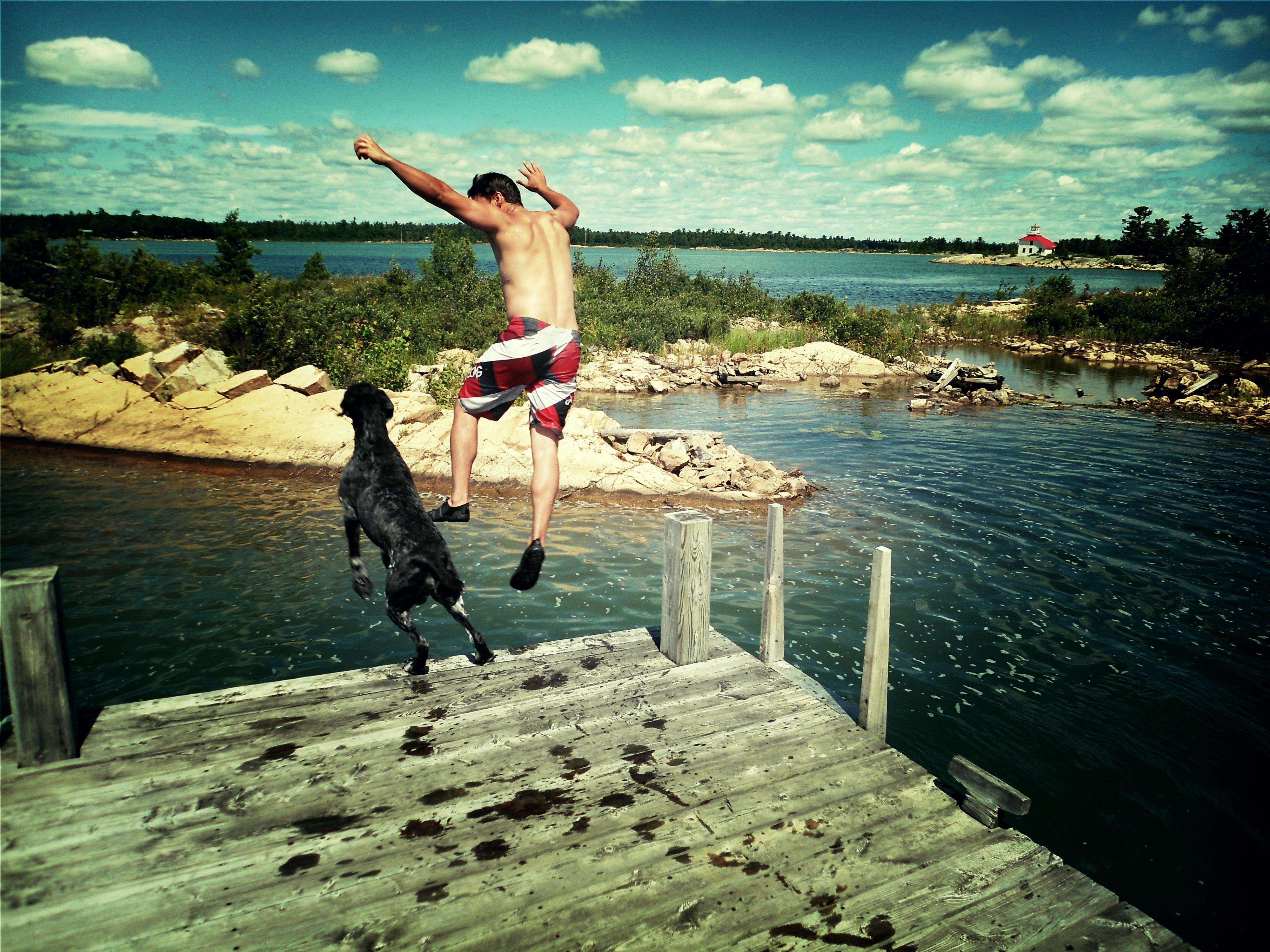 Dock jump