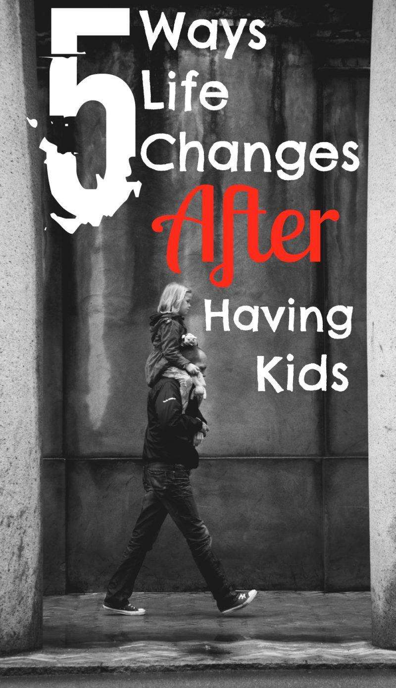 How life changes after having a baby