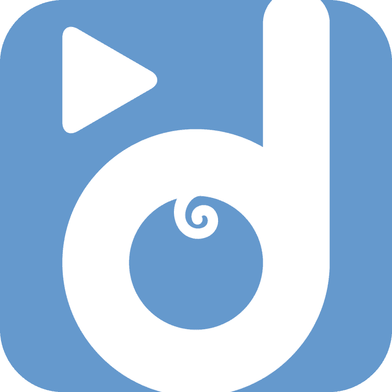 TDN Icons Square Video BLUE