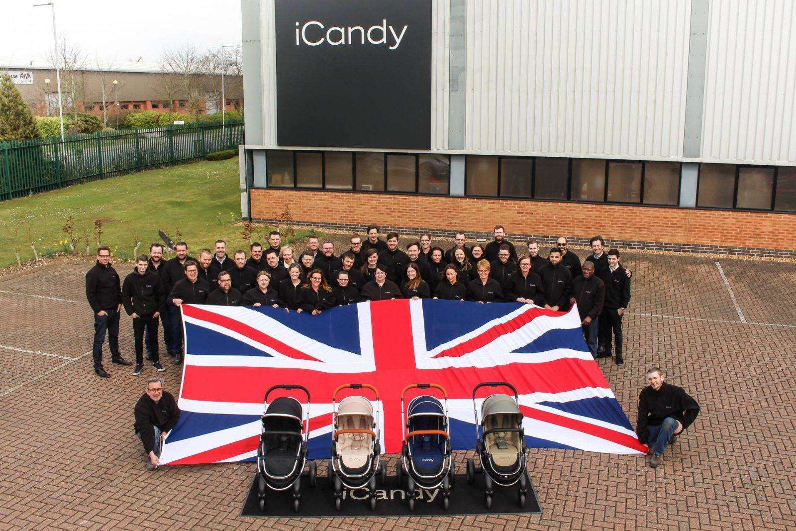 The icandy team queens award photo
