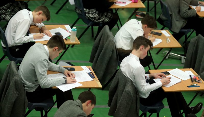 Just over half marks needed for A in A-level maths, leaked documents show.