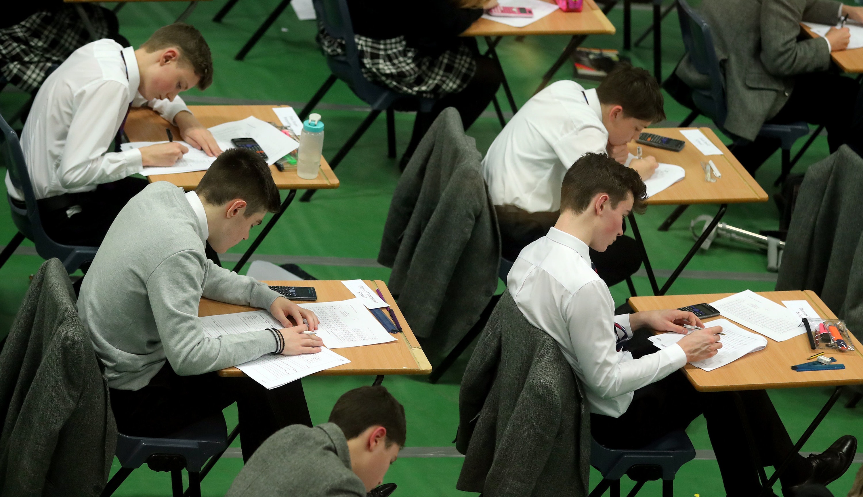 Just over half marks needed for A in A-level maths, leaked documents show.