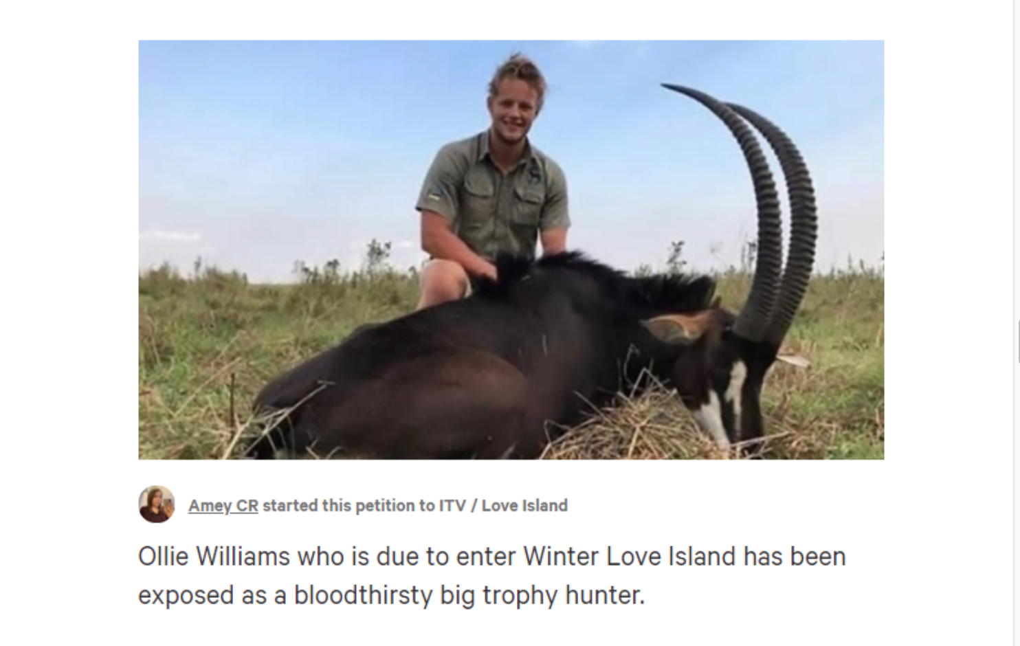 Love Island’s Ollie William’s Father Refuses To Back His Son As He Becomes a Hate Figure On Social Media