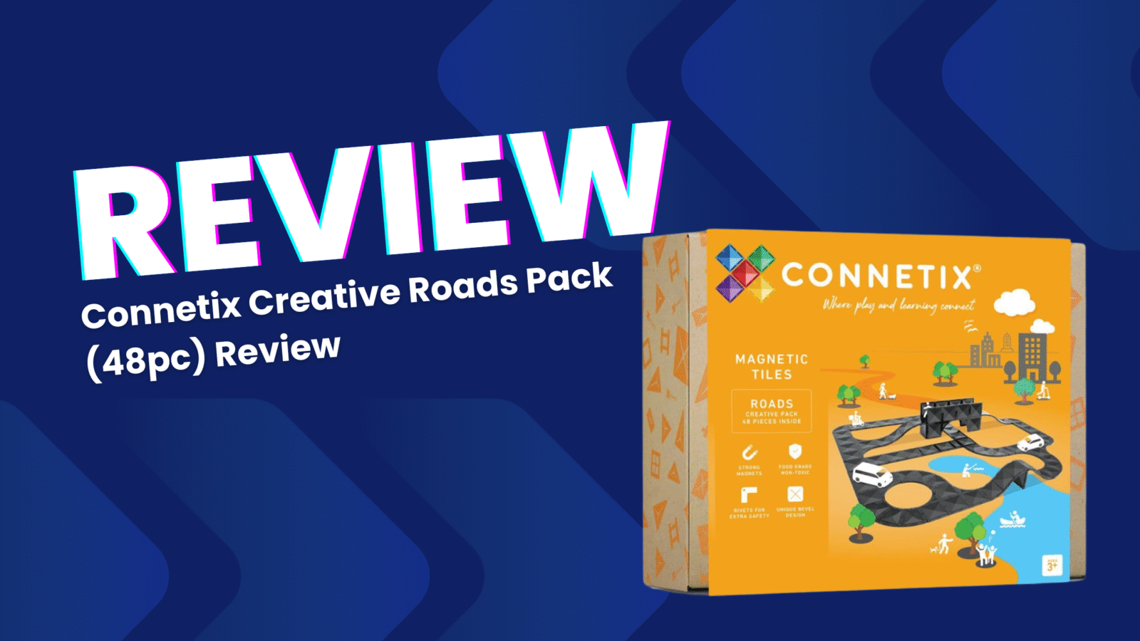 Connetix creative roads pack (48pc) review
