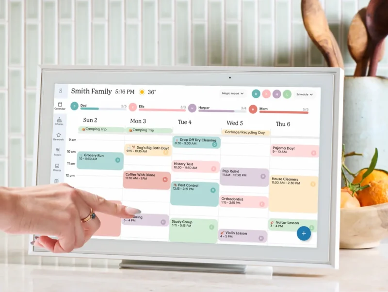 Calendar on counter desktop calendar md