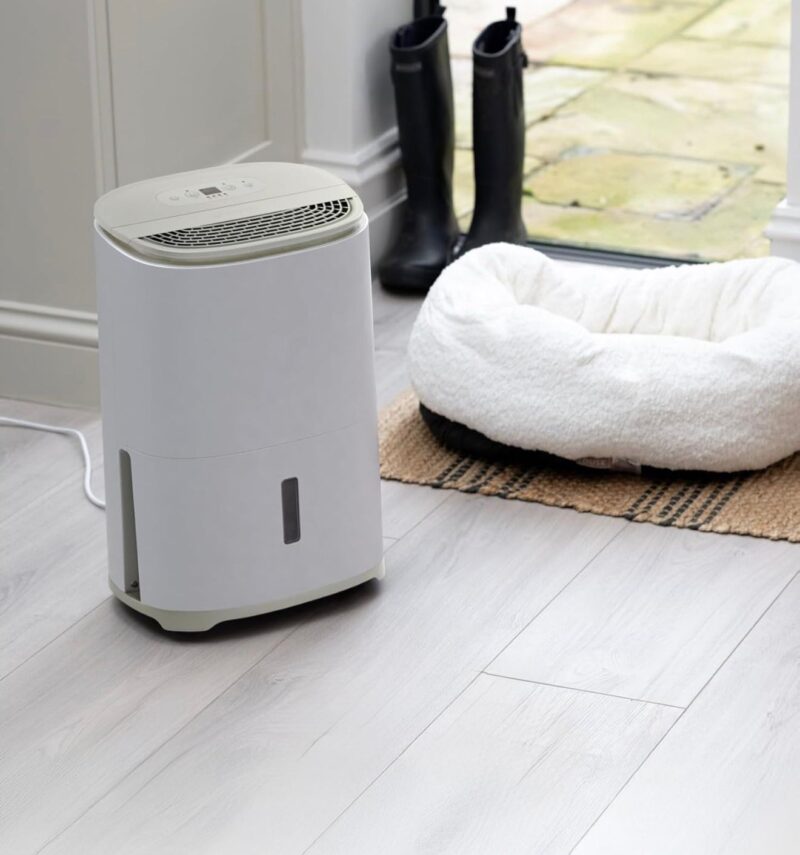 MeacoDry Arete® One 6L Dehumidifier & Air Purifier | Compact, Ultra-Quiet 32dB | Ideal Bedroom Dehumidifier for Small Rooms & Flats | H13 HEPA | Smart, Night & Laundry Modes | 1.8L Tank