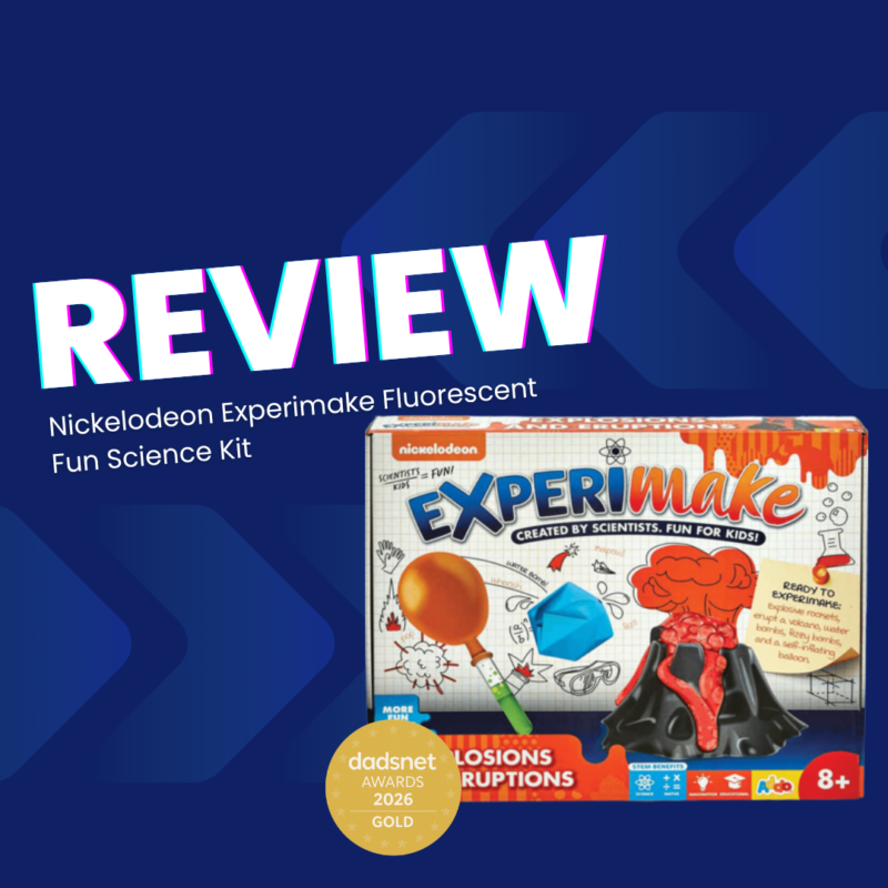 Nickelodeon Experimake Fluorescent Fun Science Kit