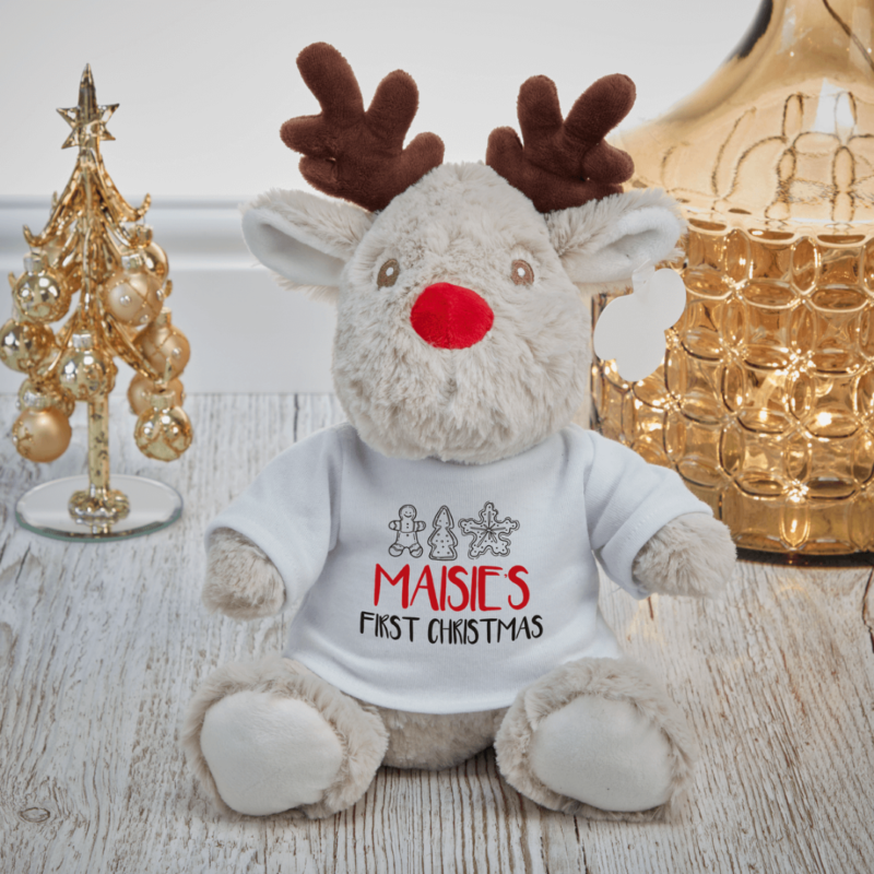 First christmas reindeer