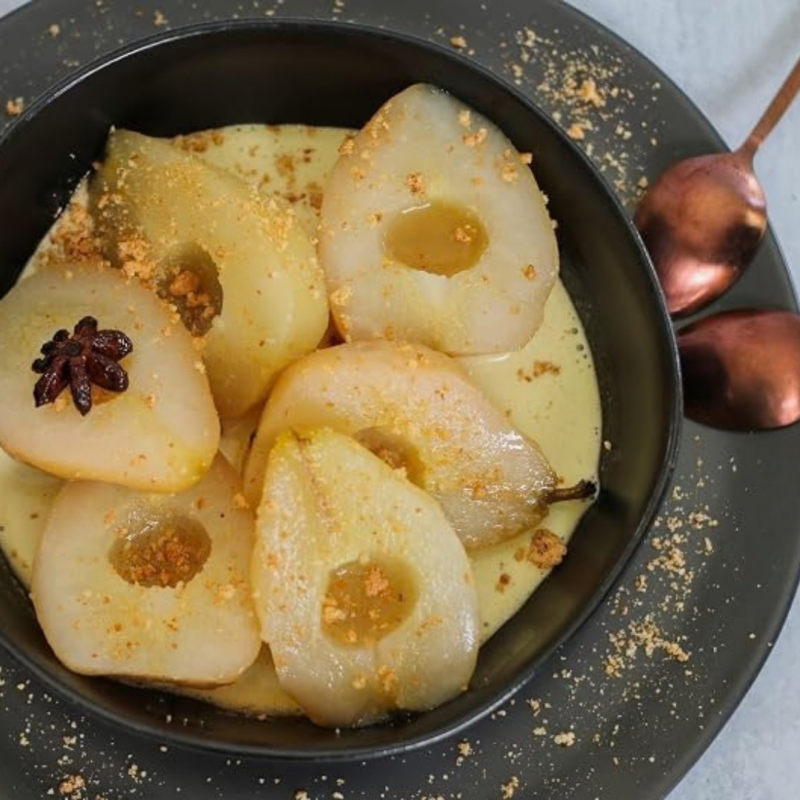 Opies pears amaretto
